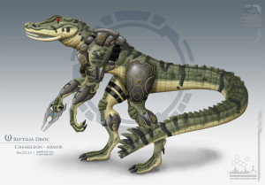 chameleon G2 Armor Design - Reptilia Droc