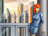 kana-and-cityscape